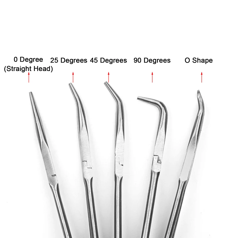 Pinza multifunzionale per naso a cerchio retrattile con manico lungo, estrattore per tappi, strumenti di riparazione automatica in acciaio, strumento per pinze per gioielli, attrezzatura fai da te