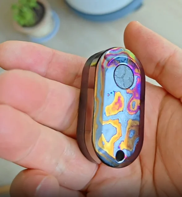Used EDC SSS Zircuti X Plan EDC Stress Relief Toy Pocket Toy Fidget Slider Decompression Toy