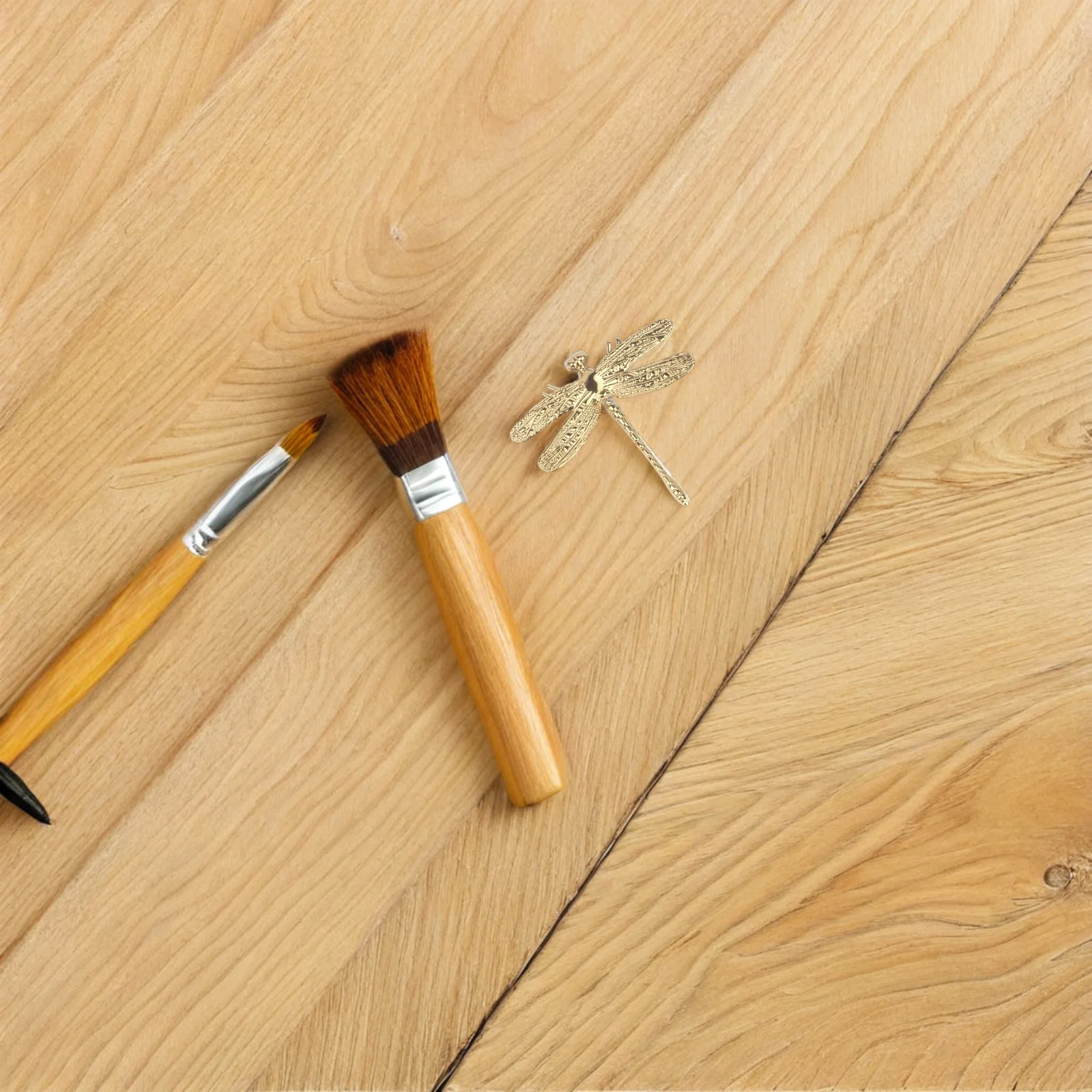 

1pc Golden Copper Dragonfly Drawer Knobs Nordic Style Cabinet Handle Wardrobe Pull Single-Hole Furniture Knob Decorative