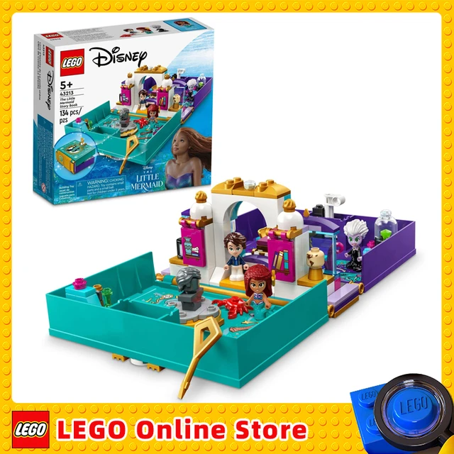 LEGO Disney The Little Mermaid Story Book 43213 Fun Playset with Ariel Prince Eric and Ursula Micro Doll Princess Toy for Gift AliExpress