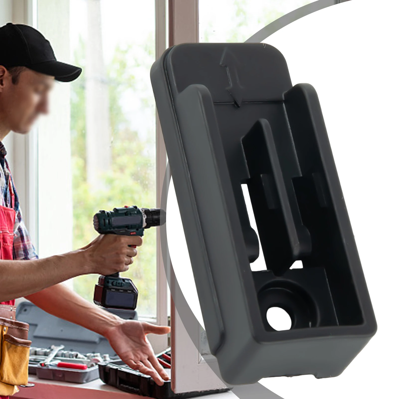 2pcs Drill Screwdriver Holder Tool Holder Dock Mount For Drivers Wrenches BDF441 BDF444 BDF448 Machine Storage Bracket Slots