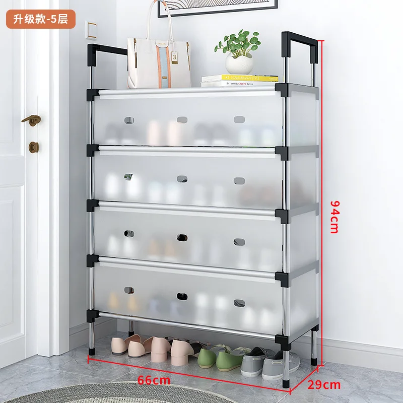 Simple Shoe Rack Multi-Layer Assembly, Simple Dust Storage Rack, Multi-Functional, Home Economical, Space Saving