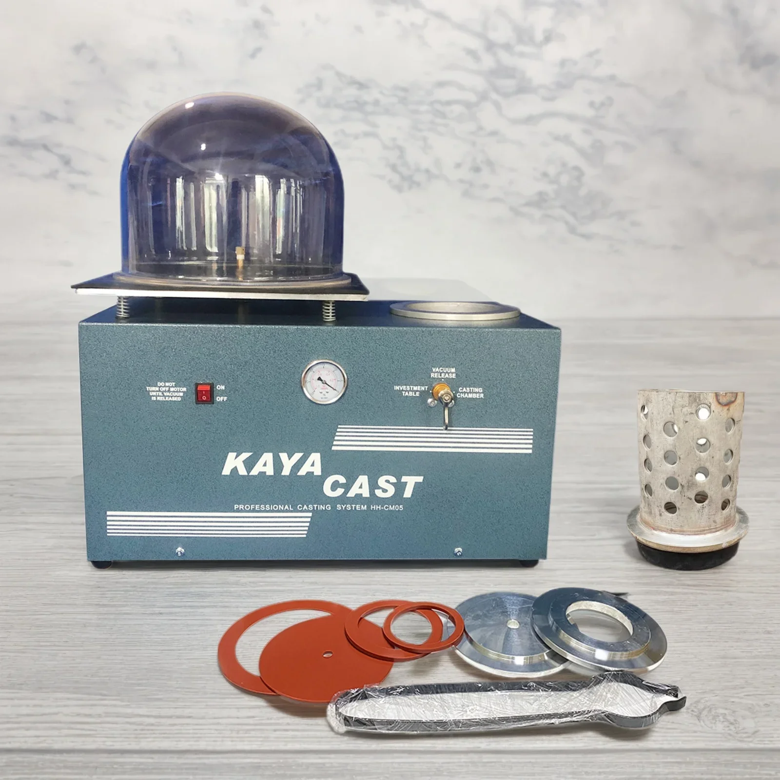 

Kinway New Arrival 6L High Quality Jewelry Tools And Equipment Vacuum Metal Casting Machinery Jewellery Casting Machine