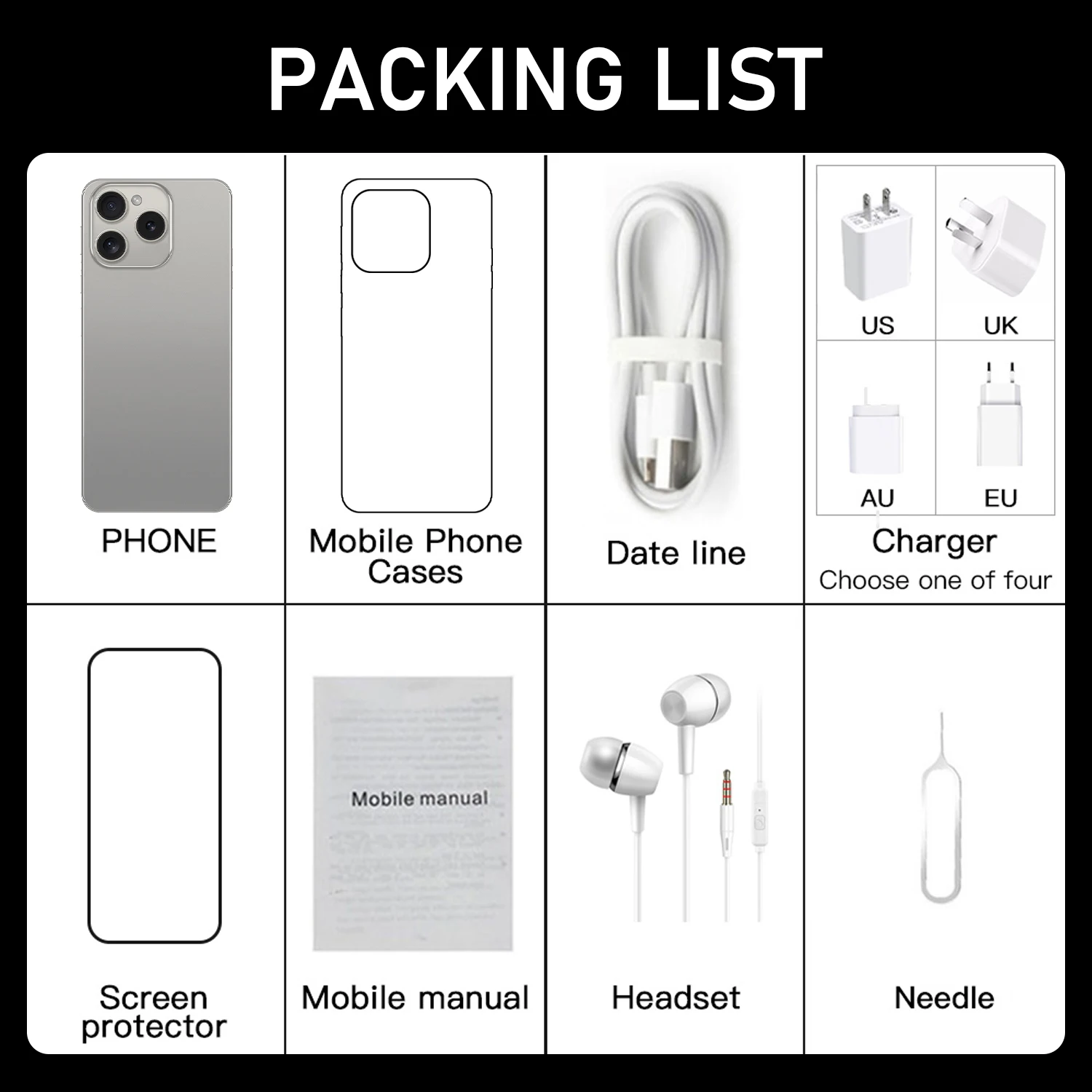 New model S24+ 2025 original intelligent 5G dual card dual standby Android 14 system global version 8000mAh battery