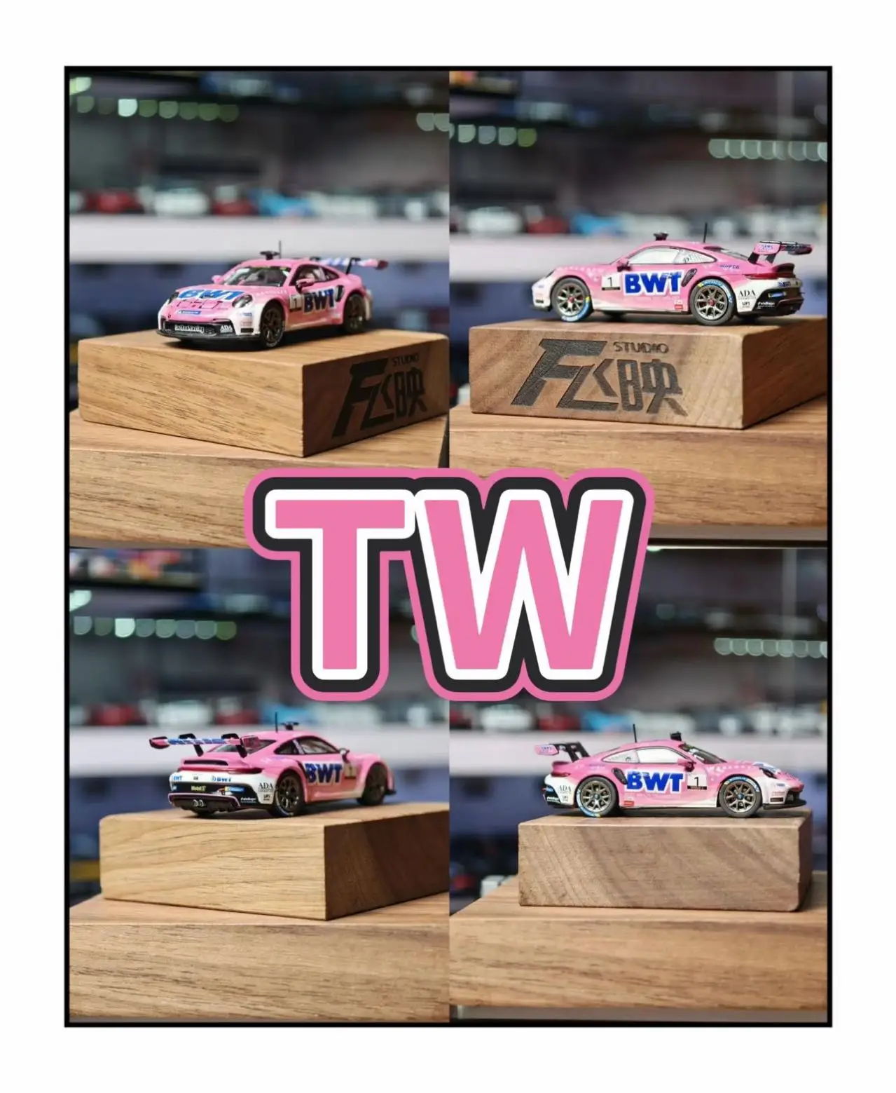Limitation Tarmac Works 1:64 Alloy 911 GT3 Cup 992 Mobil 1 Super Cup Racing Car Model - Collectible - Adult Decoration Item