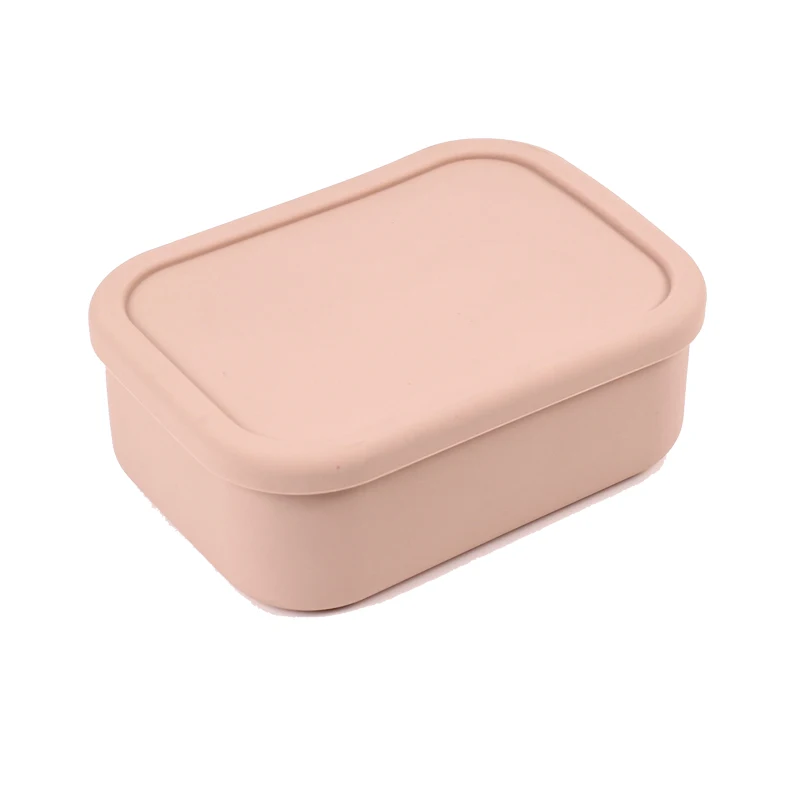 Silicone Bento Box Made from Platinum LFGB German Silicone - Microwave, Freezer and Oven safe - Lunch, Snack and Food Container