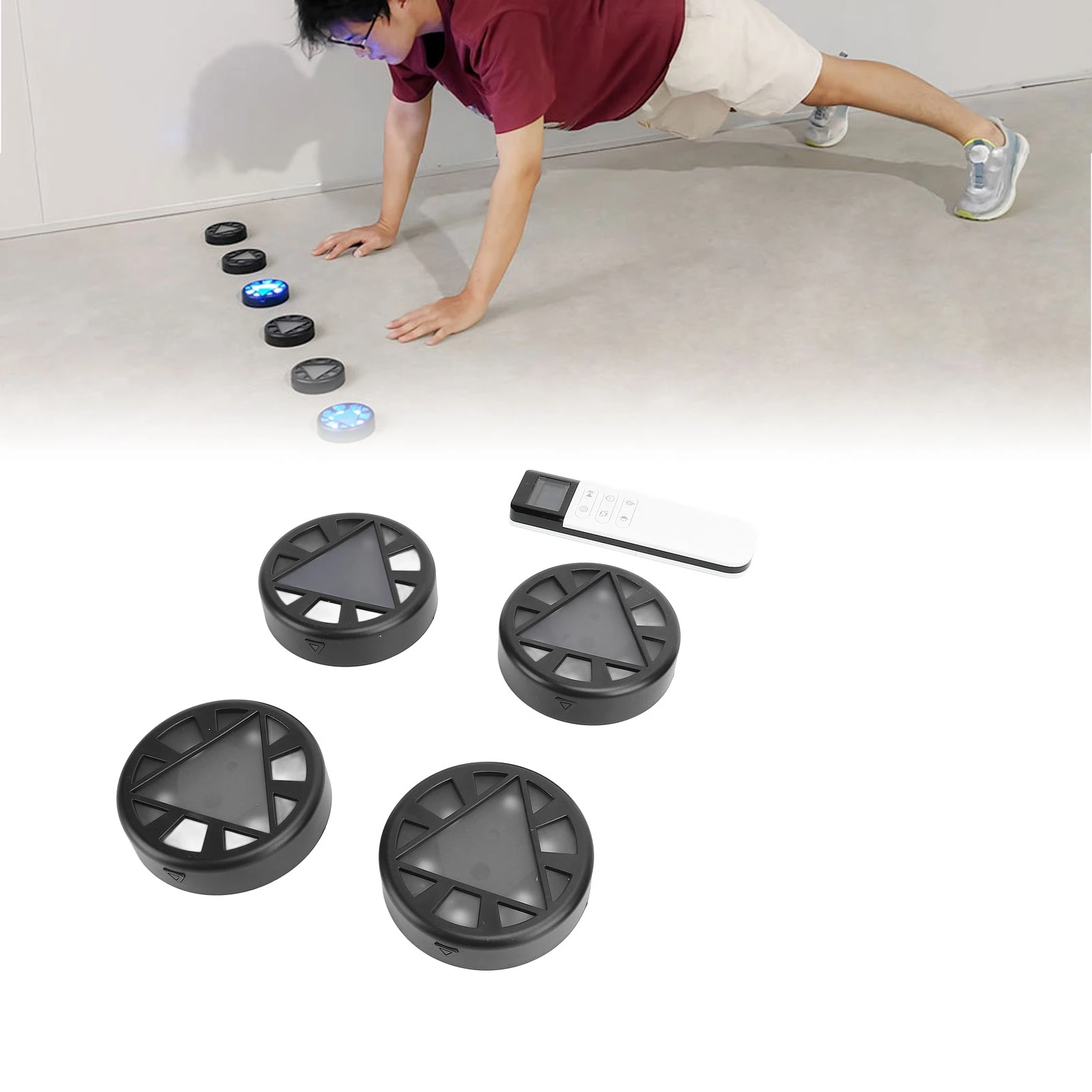 Responsive Training Light 6 Functions Agile Training Lamp Remote Control 5 Light Colors Remote Control Sport Agility Light