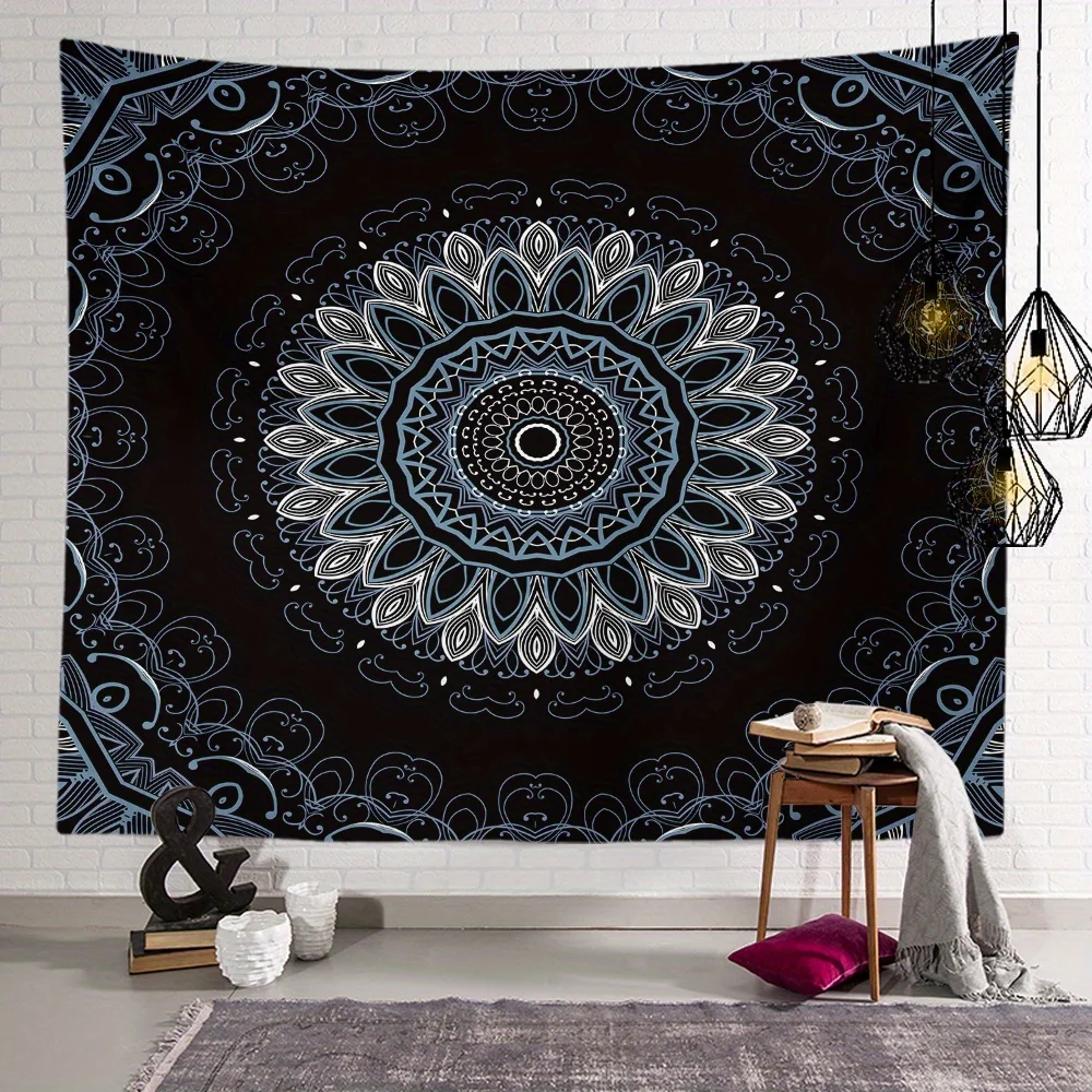 Mandalas Pattern Tapestry Background Cloth Hanging Bedroom Bedside Decorative Wall Rental Dormitory Cloth