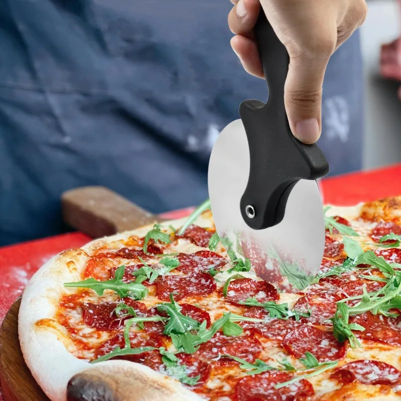 Pizza Peel Metal Pizza Spatula 12 inch Pizza Cutter Foldable Handle Stainless Steel Pizza Peel Kit for Dough Pizza Accessories