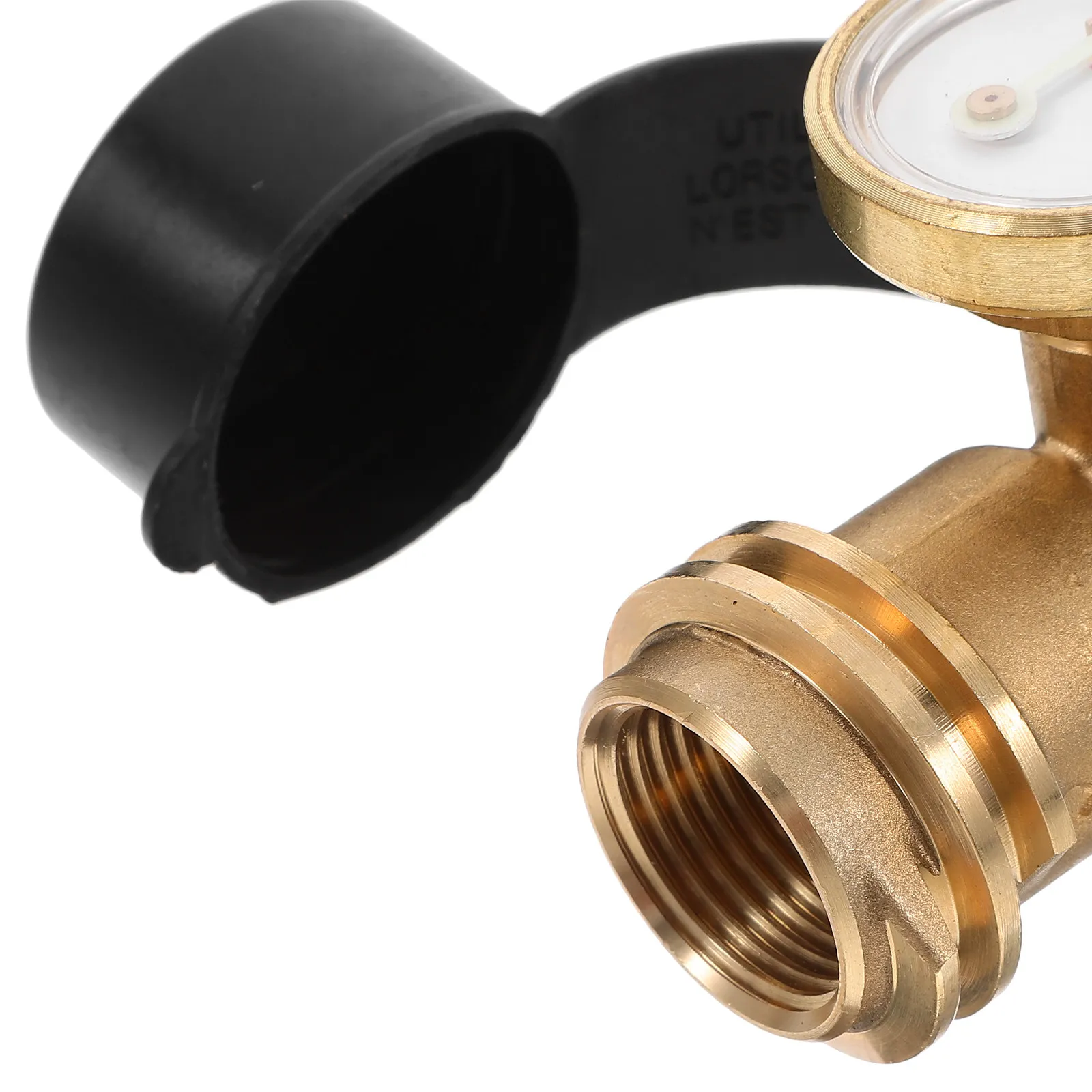 Propane Tank Adapter Pressure Gauge Leak Propane Cylinder Gauge Bbq Camping Gas Meter Outdoor Stove Safety Indicator