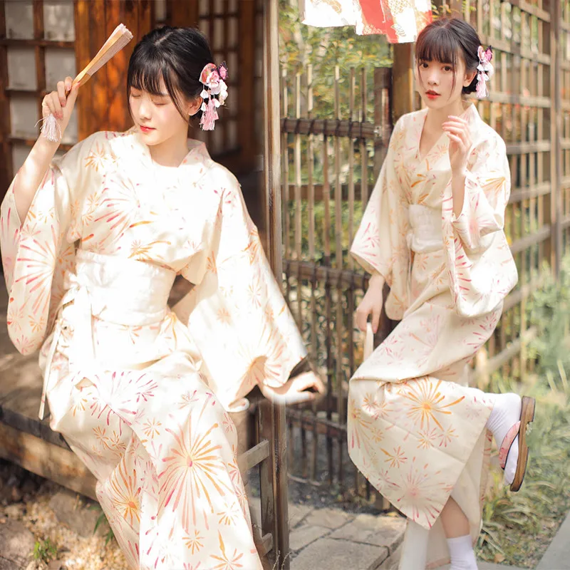 

Improved Sle Japanese Kimono Dr Women's Faion Photoaphy Costume Summer Fireworks Yukata Traditional Ethnic Women's C...