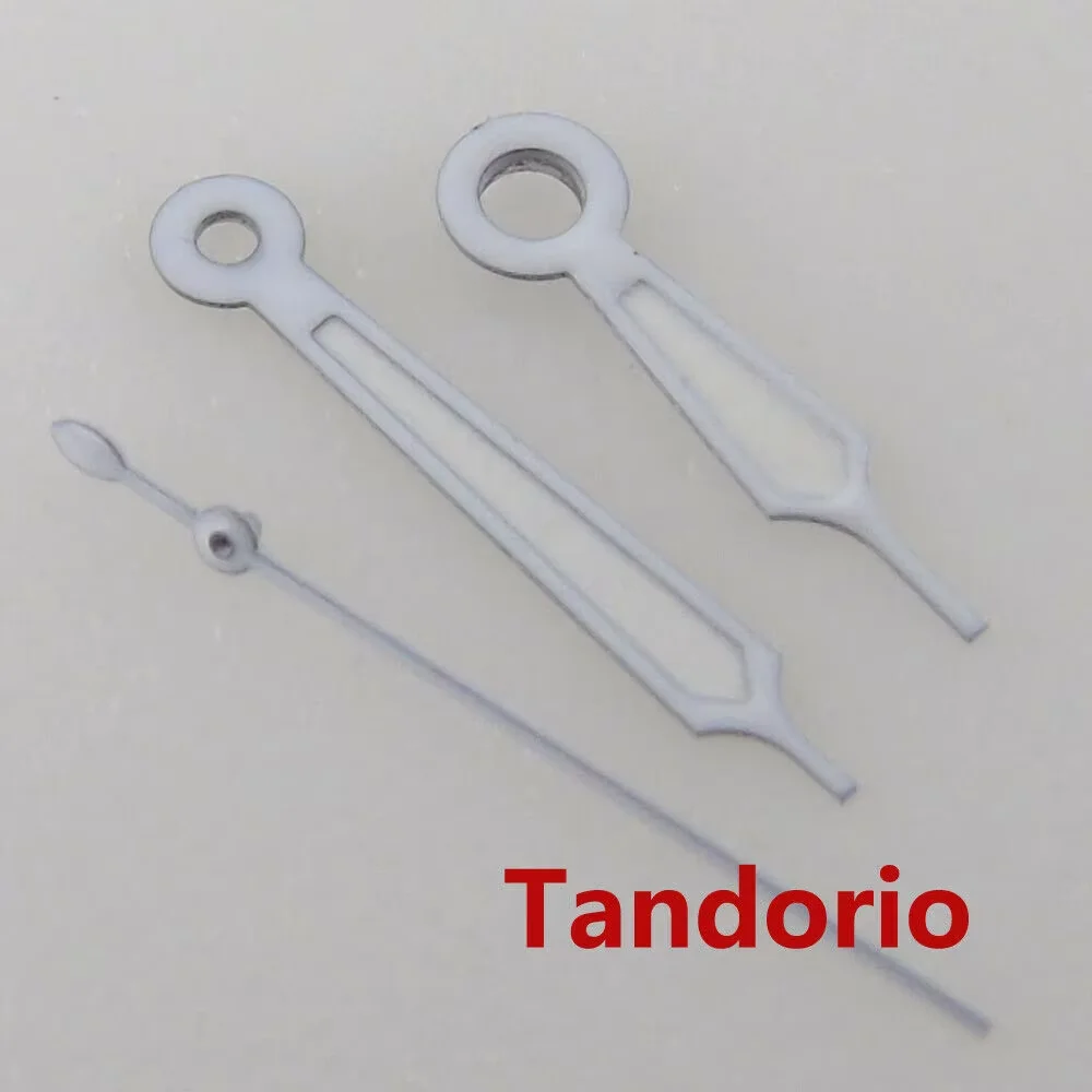 Green Luminous Wristwatch Hands For NH35A NH36A 7s26 7s36 7s25 ETA 2836 2824 PT5000 Automatic Movement Short White Hands Needles