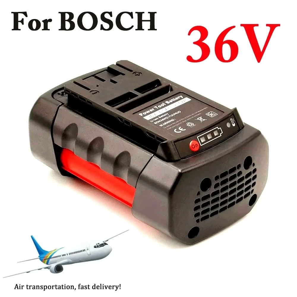 

New High-capacity 36V 8000mAh Lithium-ion Battery for Bosch BAT810 BAT836 GBH36V-Li Power Tool Replacement Battery Lithium-ion
