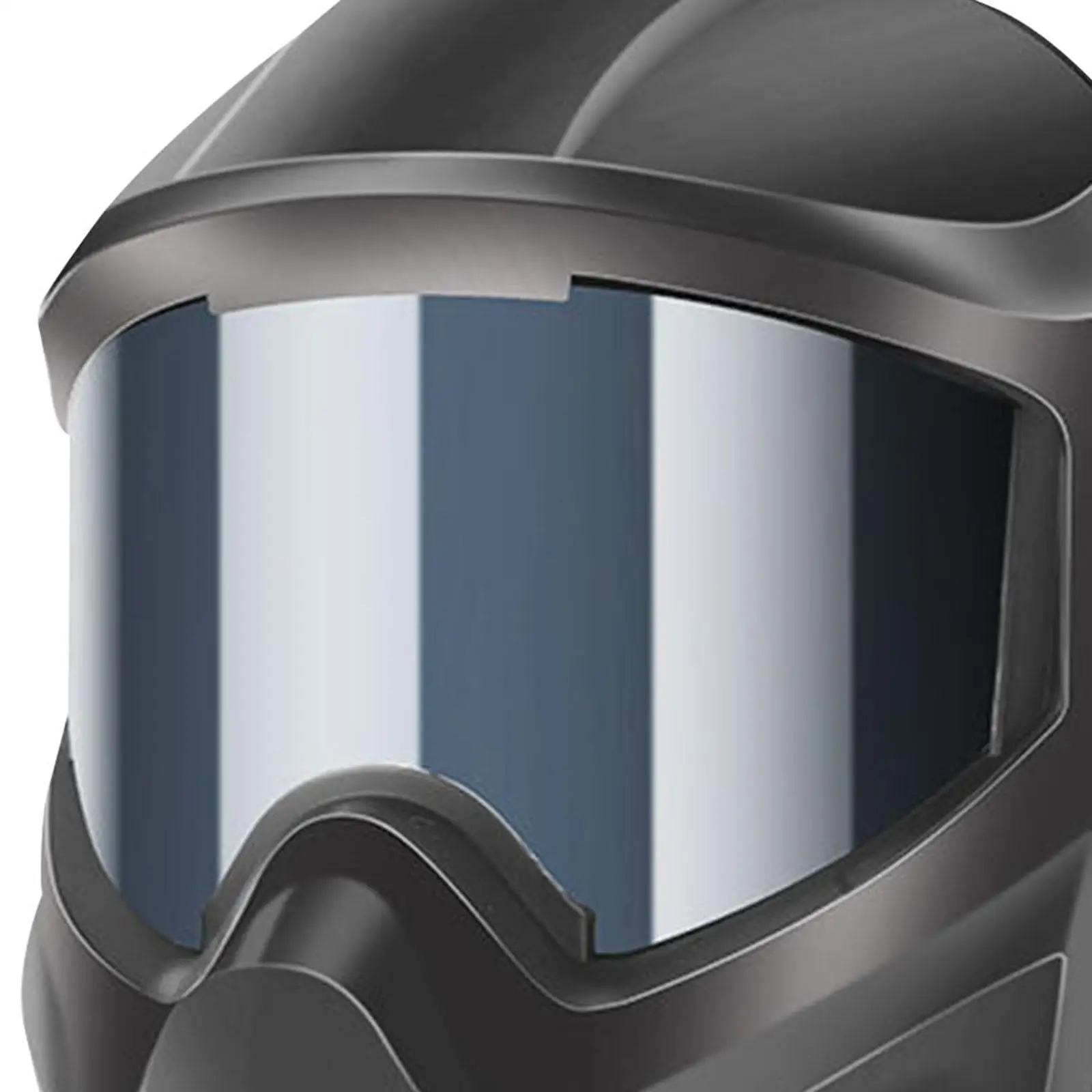 Hamlet de soldadura ajustable resistente a impactos equipo de protección cómodo cara ligera vista grande protección completa