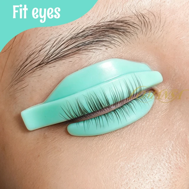 Lomansa 7 par L Curl Silicone Eyelash Perm Pads Sticky Lashes Rod Shield Lifting 3D Eyelash Curler Akcesoria do makijażu Narzędzie
