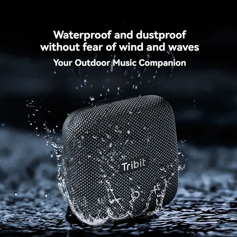 Przenośny głośnik Bluetooth StormBox Micro-Type 2, 90dB, mocny dźwięk, głęboki bas, mały głośnik kempingowy - A14G