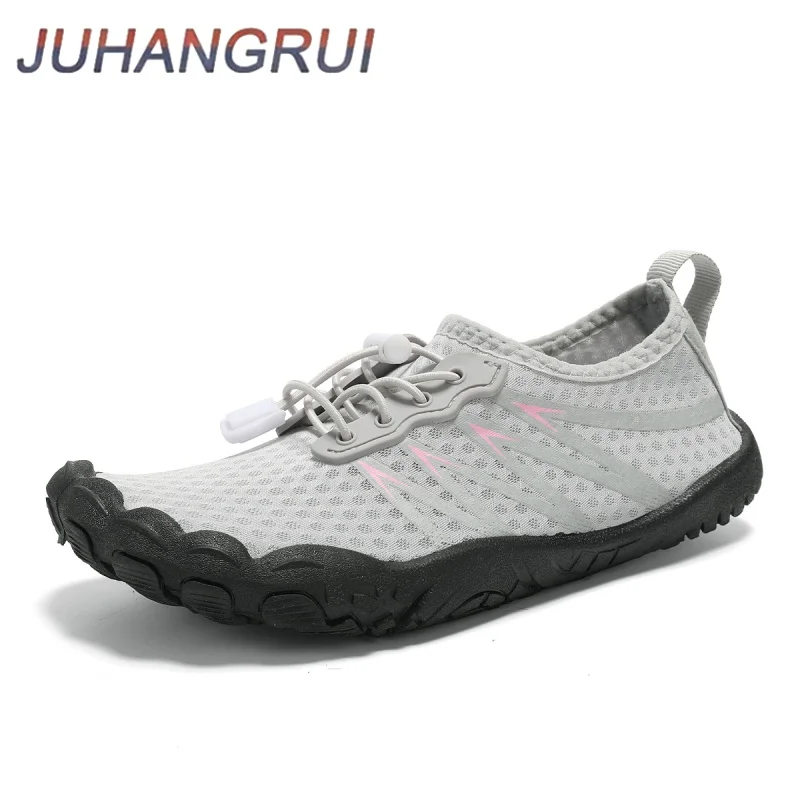 Women Men Water Shoes Upstream Wading Swimming Barefoot Five Fingers Aqua Shoes Beach Surfing Seaside Aqua Shoe Couple Aqua Shoe