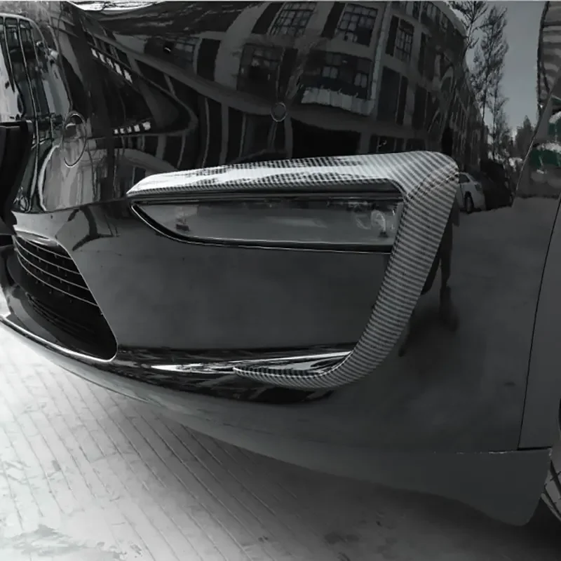 

Fog Lamp Trim Blade Trim For Tesla Model 3 / Model Y 2017-2023 Front Bumper Cover Wind Knife ABS Light Eyebrow