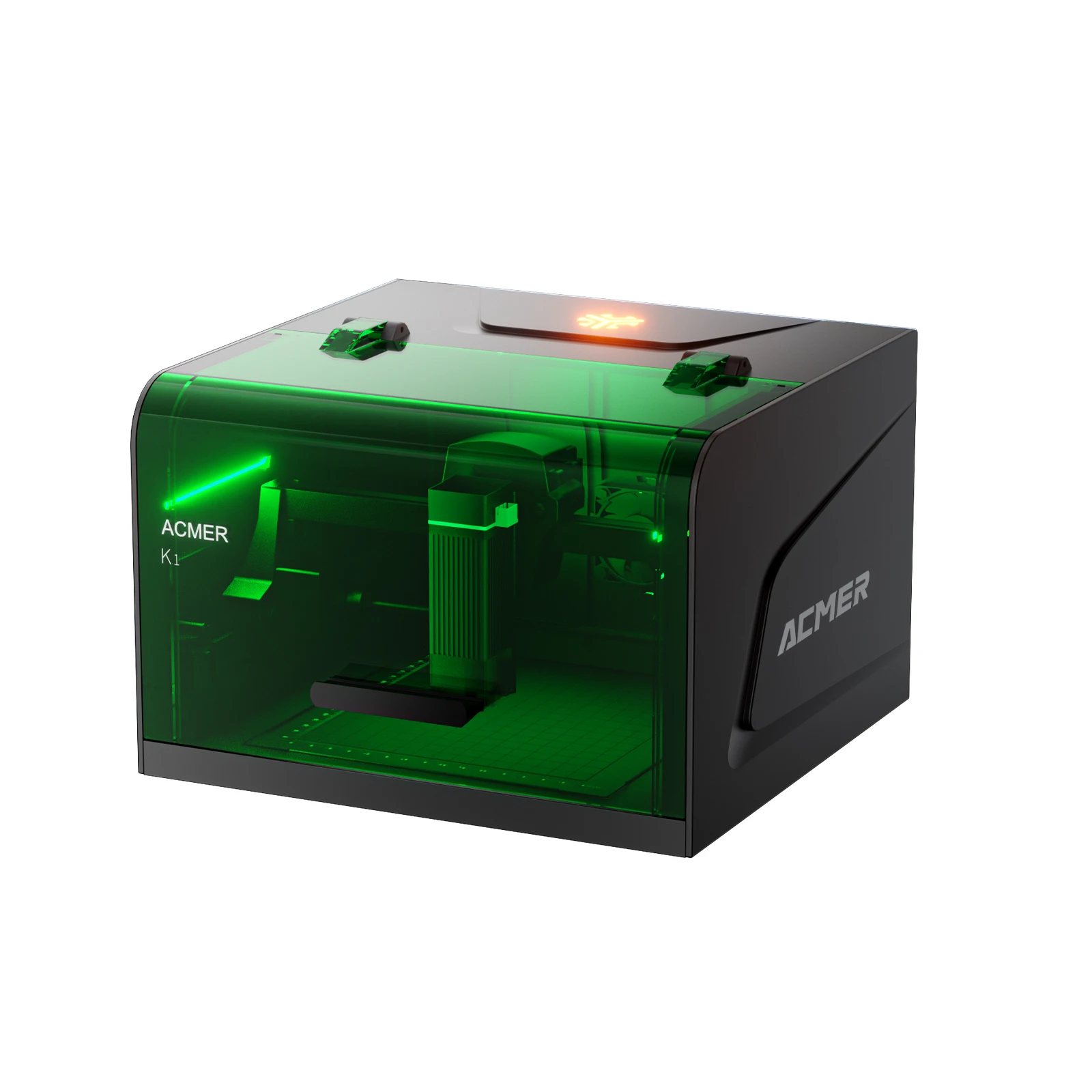 ACMER K1 0.01mm Sealed Laser Engraving Machine Easy Operate Excellent Security High Precision For Hobbyists And Professionals