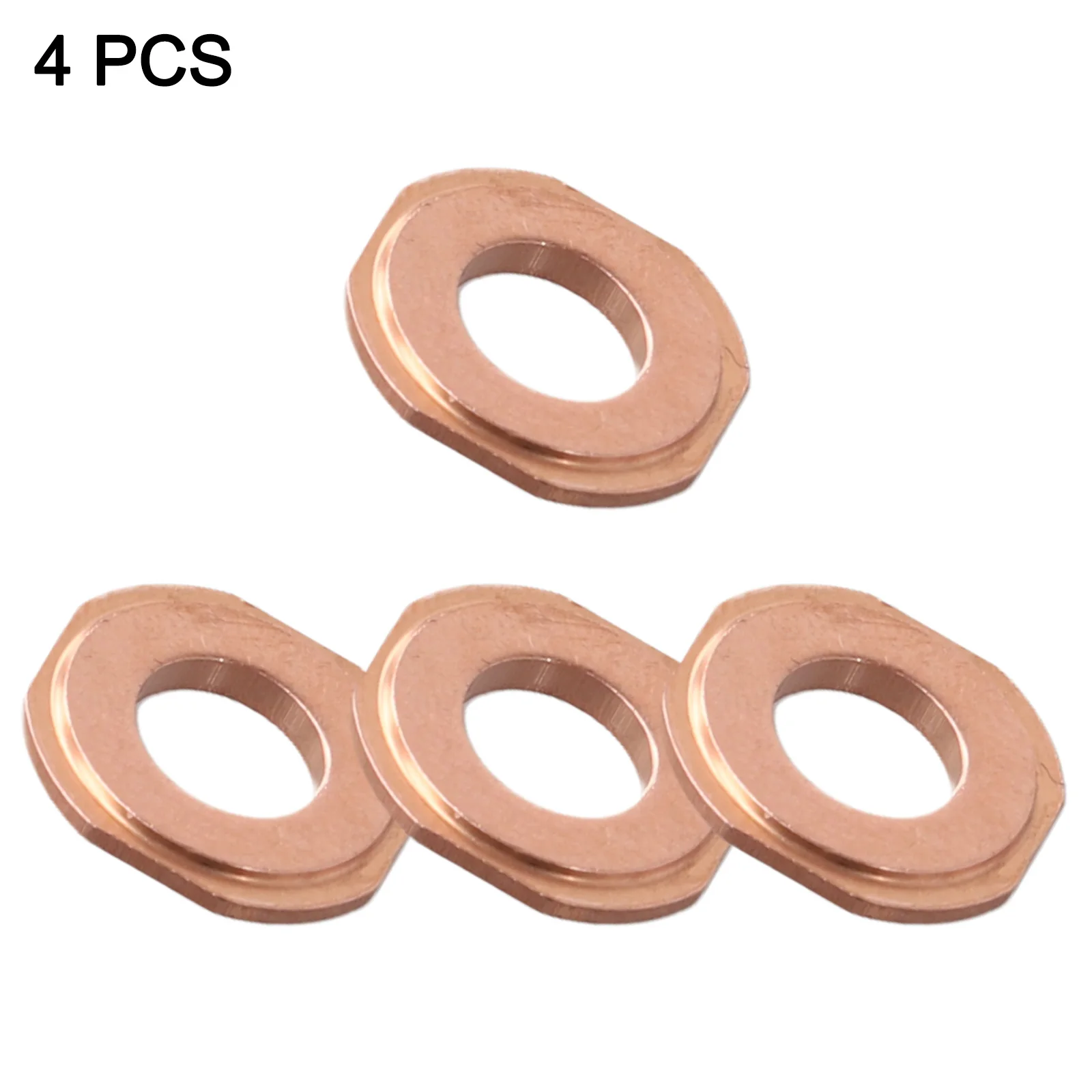4 Piece Gasket Sealing Ring Injection Nozzle 55578387 Fits For Opel For Astra For Corsa Models with Z17DTL Engine
