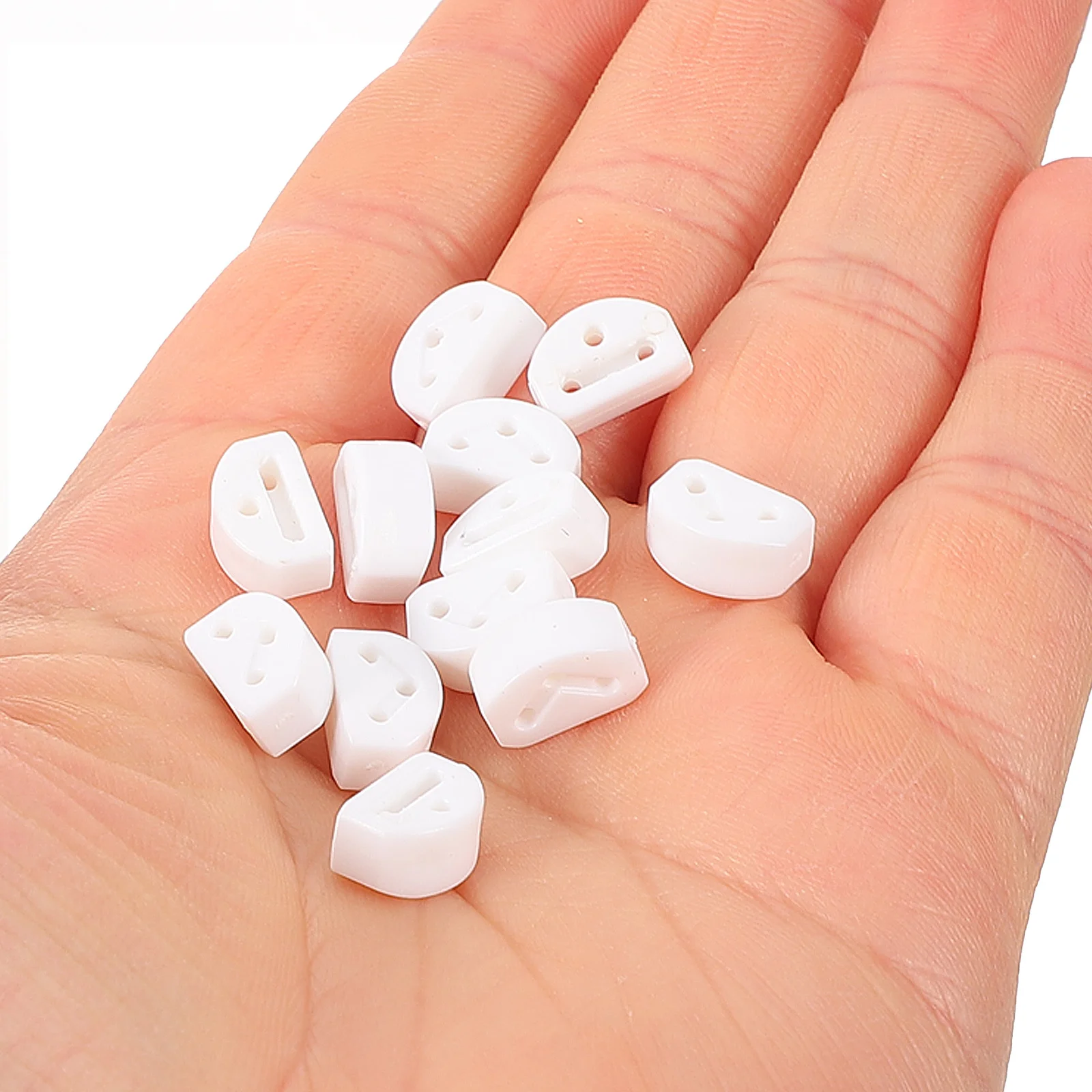 

12Pcs Durable String Retainer for Electric Guitar Bass Good Performance Easy to Use Stable Guitar Accessory Bass String Retainer