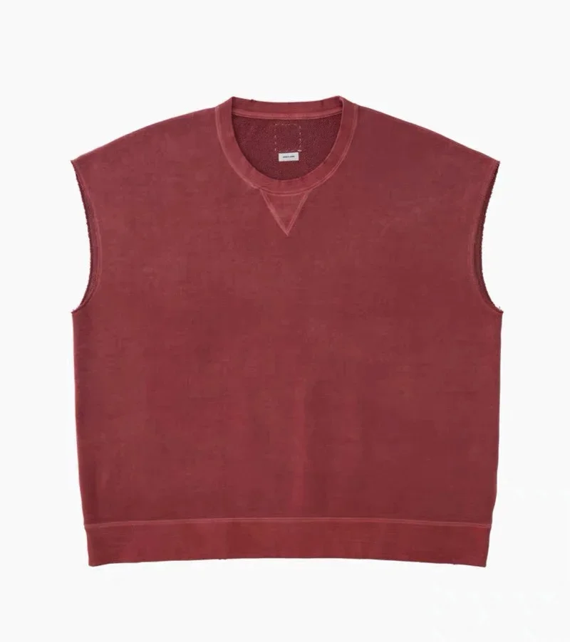 

[Retail And Wholesale]VISVIM WMV MONDO SWEAT Sleeveless sweater, loose silhouette versatile sleeveless sweater 098