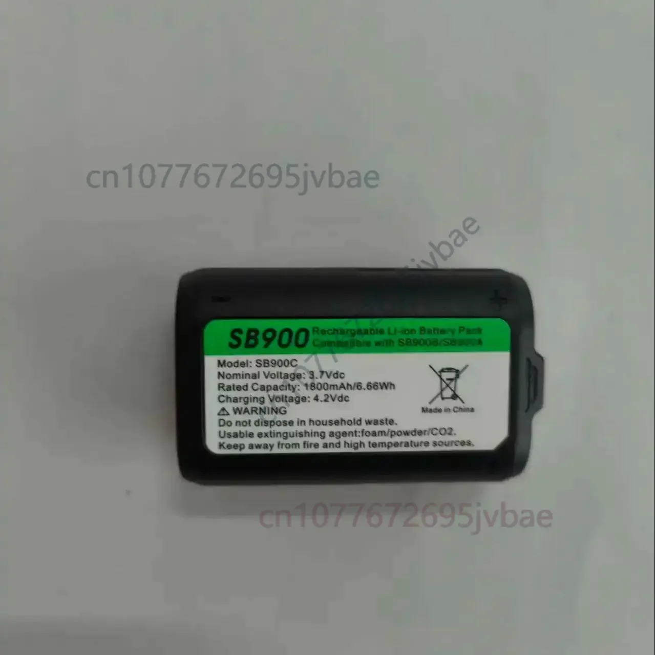 Replacement Battery for Shure ULX-D/QLX-D Systems (SB900B) — Compatible with SB900/A/C