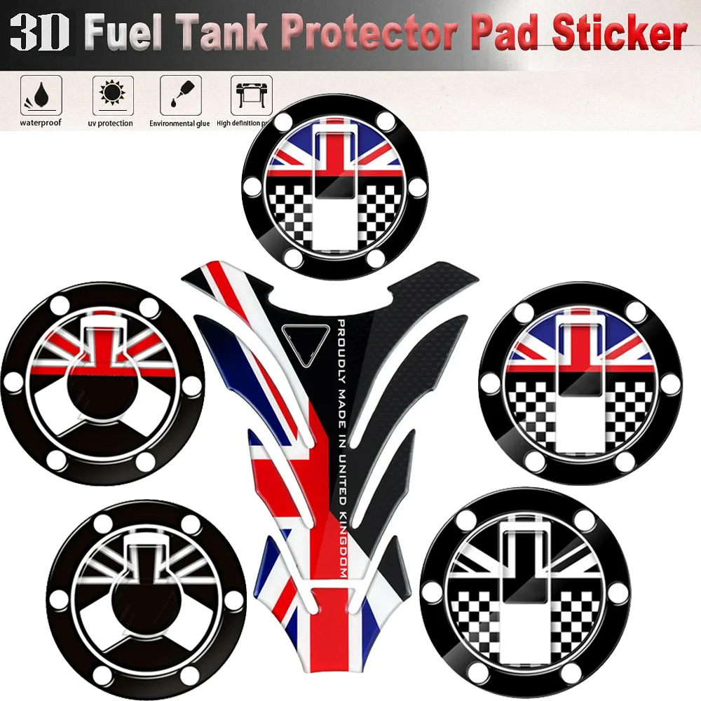 

For Triumph Tank Cover Sticker Motorcycle Accessories Daytona Speed Street Triple Trident Tiger RS 1200 1050 900 800 765 675 660