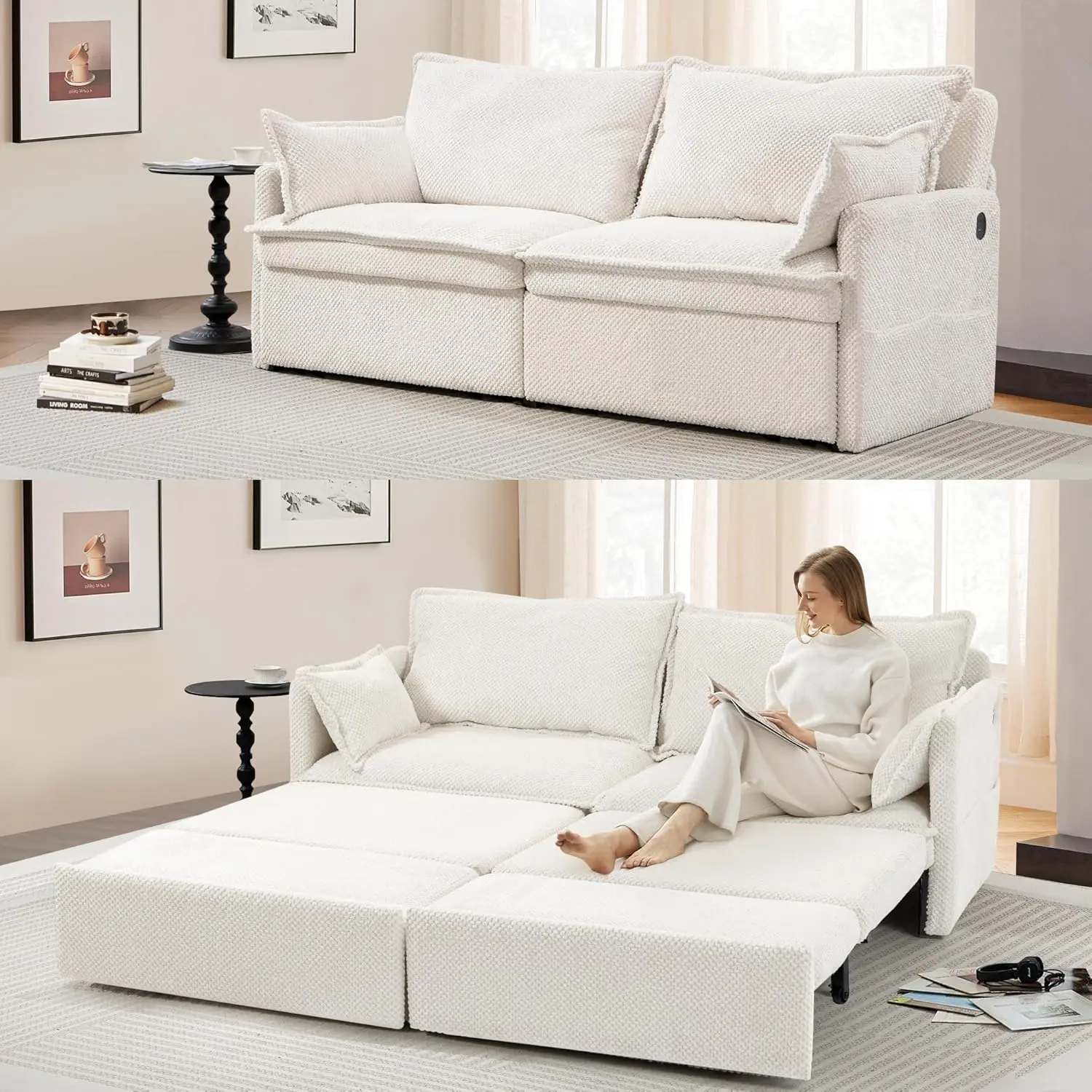 74" King Pull Out S…