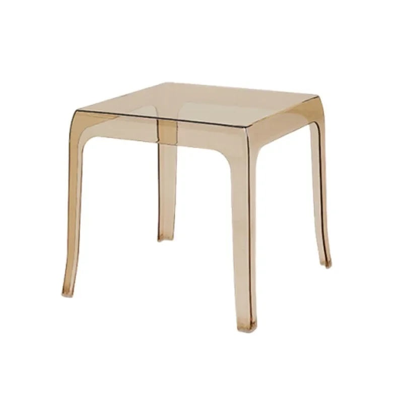 Nordic transparent sofa edge several Internet celebrities ins tea table living room creative small coffee table acrylic