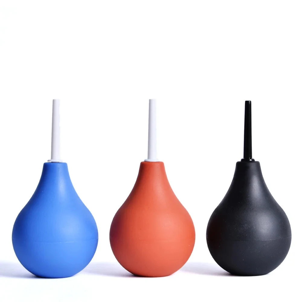 Enemator de silicona para ducha Anal Unisex, Enema Vaginal, jeringa Rectal, limpiador Vaginal de Rectum Anal, accesorios de limpieza de baño