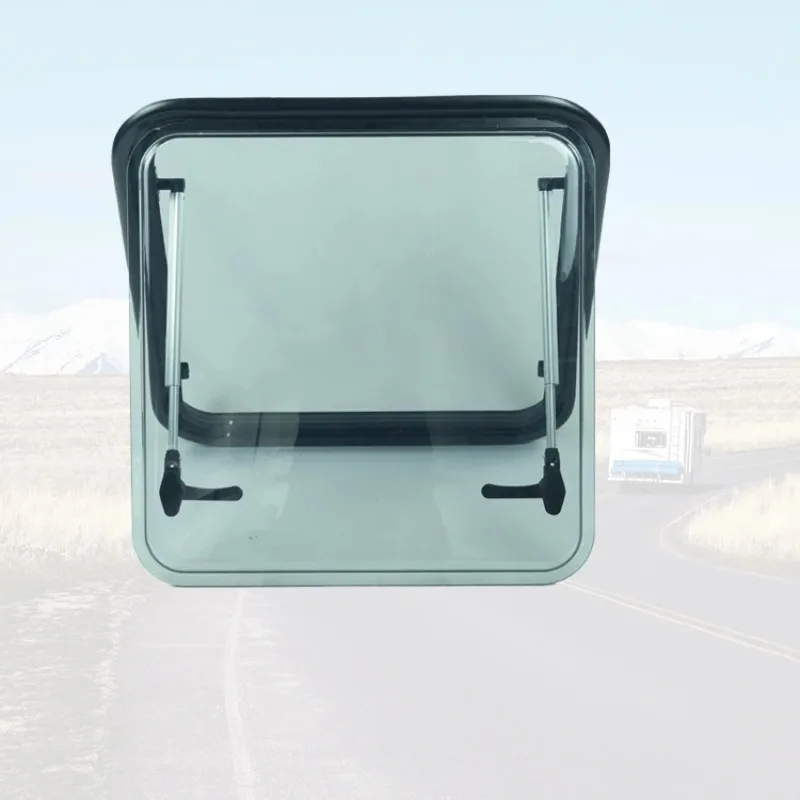 

Cargo Trailer Big Window 1000x800 Mm Dark Grey Glass Caravan Motorhome Window With Double Pane Acrylic Glass