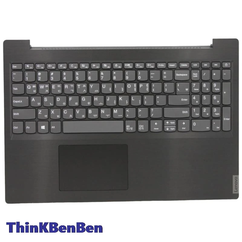 KR Korean Black Keyboard Upper Case Palmrest Shell Cover For Lenovo Ideapad L340 15 15IWL 15API 5CB0S16609