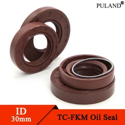 ID 30mm FKM Oil Seal TC-30*40/42/44/45/46/47/48/50/52/55/56/58/60/62/65/68/72*5/7/8/10/12mm TC Fluorine Double Lip Oil Seals