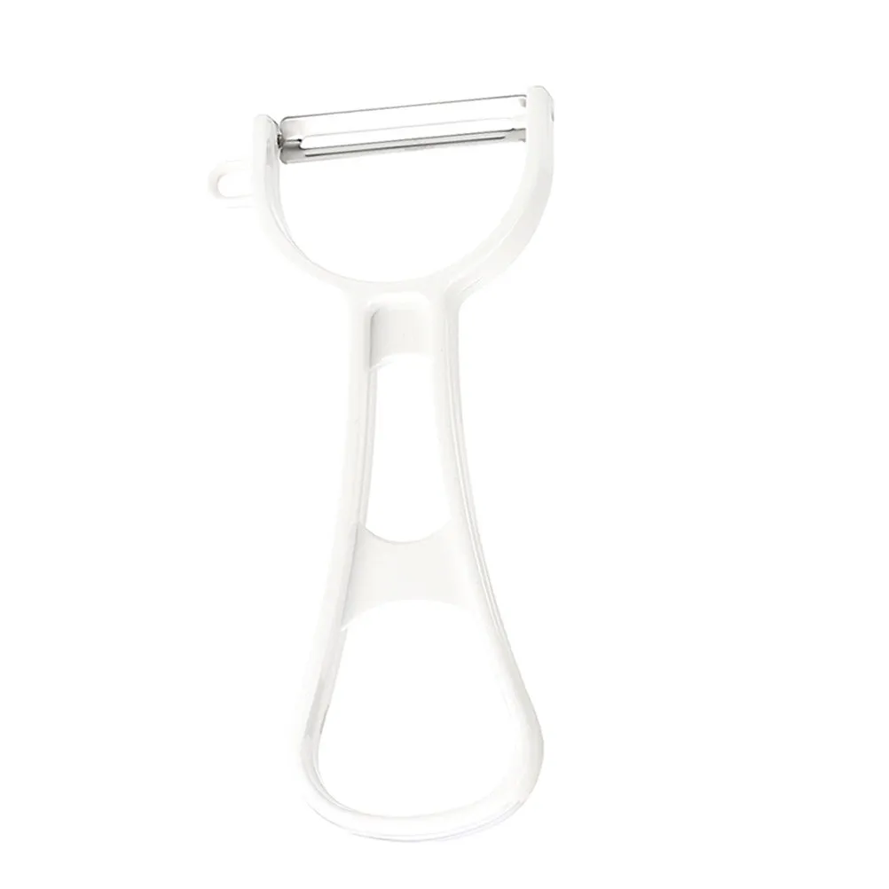 

Овощечистка для картофеля, кухонный инструмент для чистки овощей, утолщенная нескользящая ручка, инструмент для чистки фруктов, эргономичная удобная ручка, многофункциональный инструмент