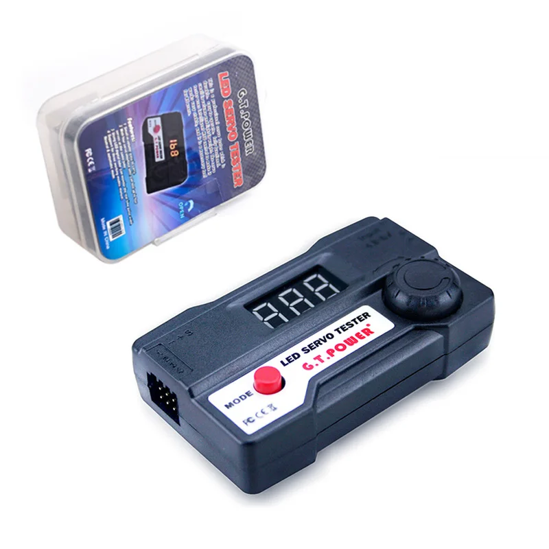 Digitaler Servotester / ESC-Konsistenztester Lenkgetriebemessung für FPV RC Hubschrauber Flugzeug Auto Servo Tester Tool