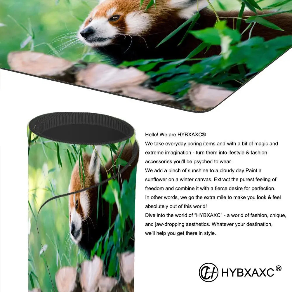 HD Gaming Cute Red Panda Mouse Pad 900x400x4mm HD Desk Pad Extended Gaming Keyboard Mats Large XXL Gamer Mousepad 80x40cm view 5
