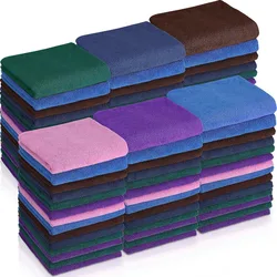 5/10/20 Stuks Bleekmiddel Proof Salon Handdoeken Microfiber Absorberende Salon Handdoeken Voor Gym Bad Spa Scheershampoo Thuis Haar Drogen