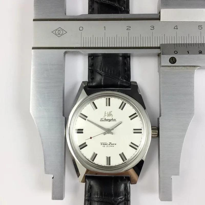 All-steel Shockproof Large Watch, Original Stock Factory Produced Manual Mechanical Watch Diameter 36MM