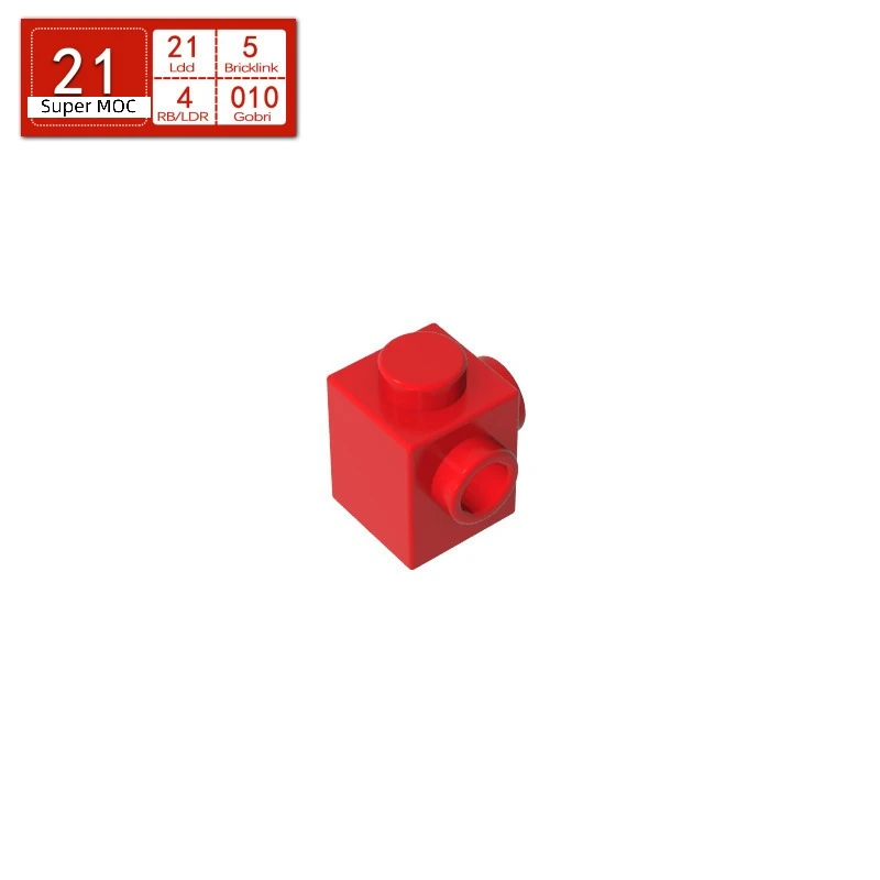 10PCS Assembles Particles Compatible with 26604 Modified 1x1 Building Blocks With Studs On Side Bricks Educational Idea DIY Toy