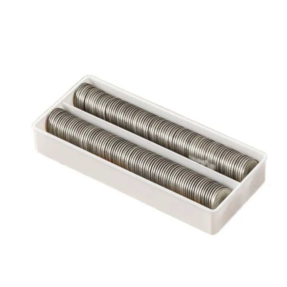 PP Paper Money Storage Box Transparent Large Capacity Currency Banknote Case Convenient Portable Coin Storage Collection Holder