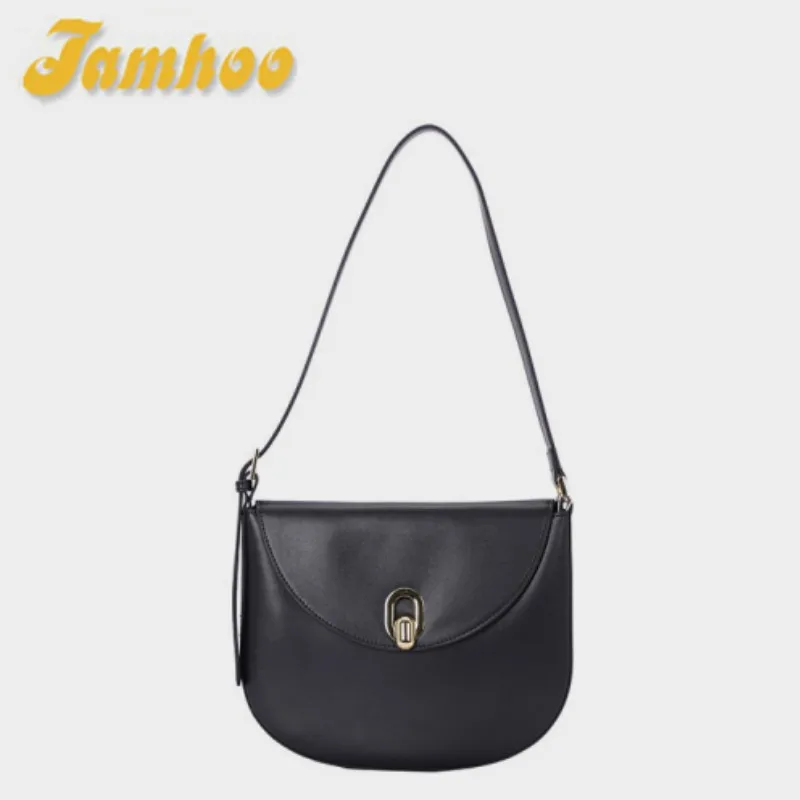 Jamhoo Elegancka сумка женская Retro Torba na jedno ramię pod pachę Prosty design Wszechstronna damska torba pod siodło Torebka bolsos de mujer