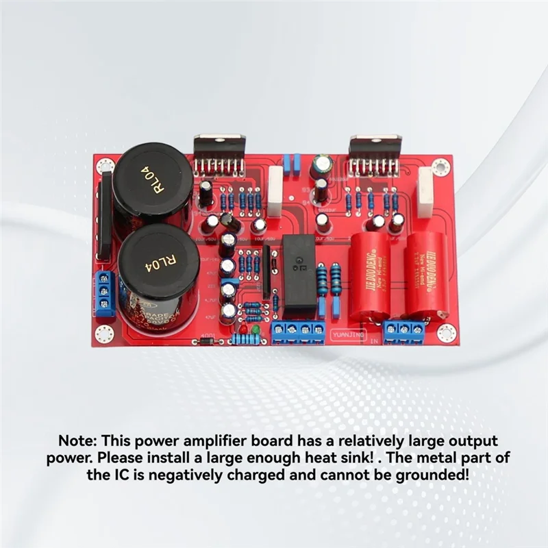 A33T-Audio Amplifiers TDA7294 TDA7294 Dual-Channel Audiophile-Grade Amplifier Board 85W X 85W Stereo Amplifier Board