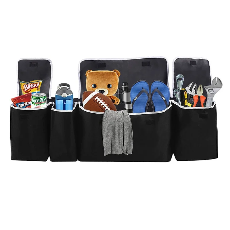 Car Trunk Organizer Backseat Storage Bag High Capacity Multi-use Car Seat Back Organizers Automobile Interior image 5