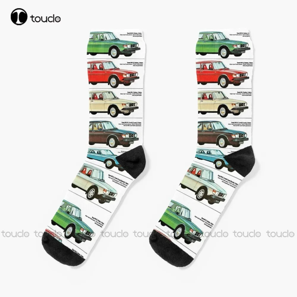 

Saab 99 Socks Cow Socks Fashion Creative Leisure Funny Art Abstract Oil Painting Socks Comfortable Best Girls Sports New Popular