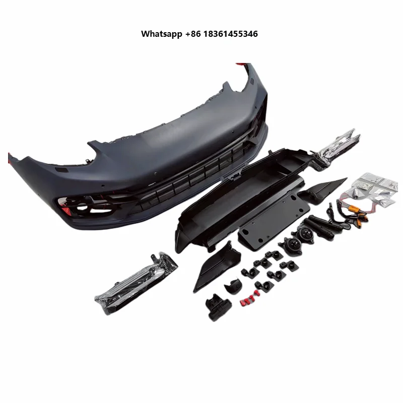 

For Panameras 970 Retrofit Upgrade 971 PP Injections Molded Front Bumper Body Kit Rear Bumper Side Skirts Rear Spoiler STLF