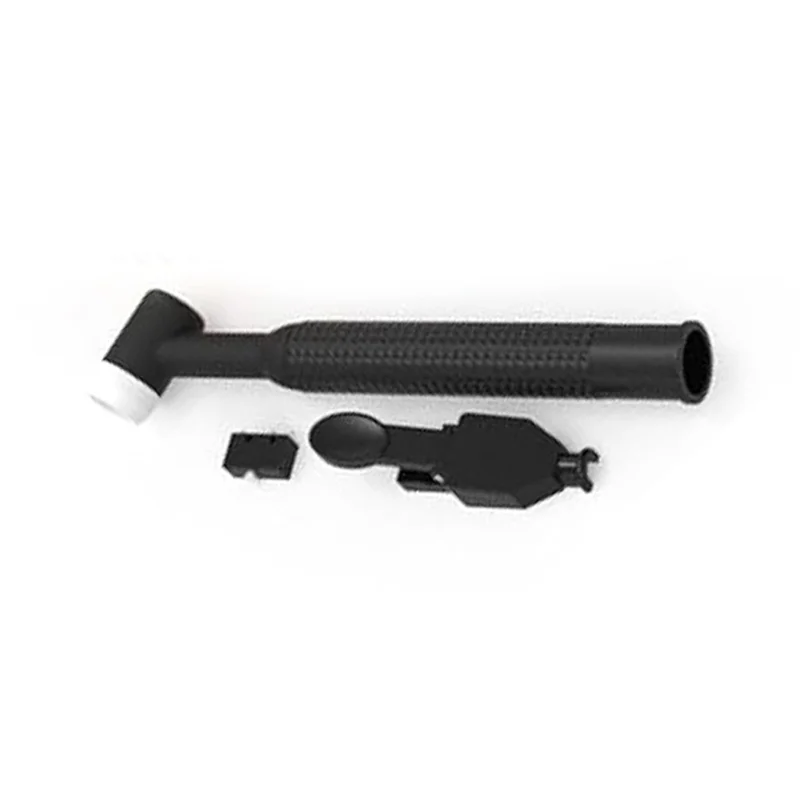 ABKO-123Pcs Kit de soplete de soldadura TIG-boquilla, pinzas, lente de Gas rechoncha 12 vasos de vidrio resistentes al calor, consumibles para WP-17/18/26