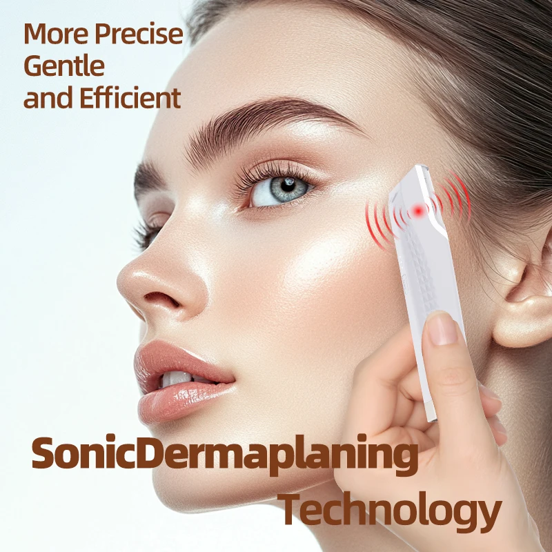 

Women's Facial Hair Removal Razor: Gentle Care, 3 Speed Settings, 6 Replacement Blades