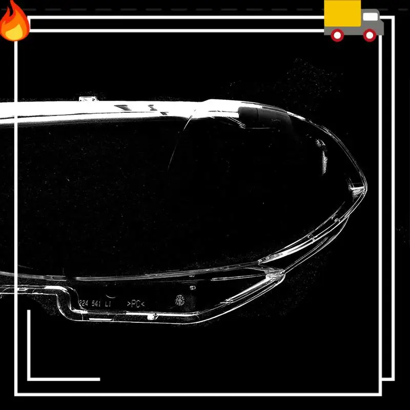

Крышка объектива фар автомобиля для BMW X5 E53 2004-2006, левая сторона 63117166803, аксессуары