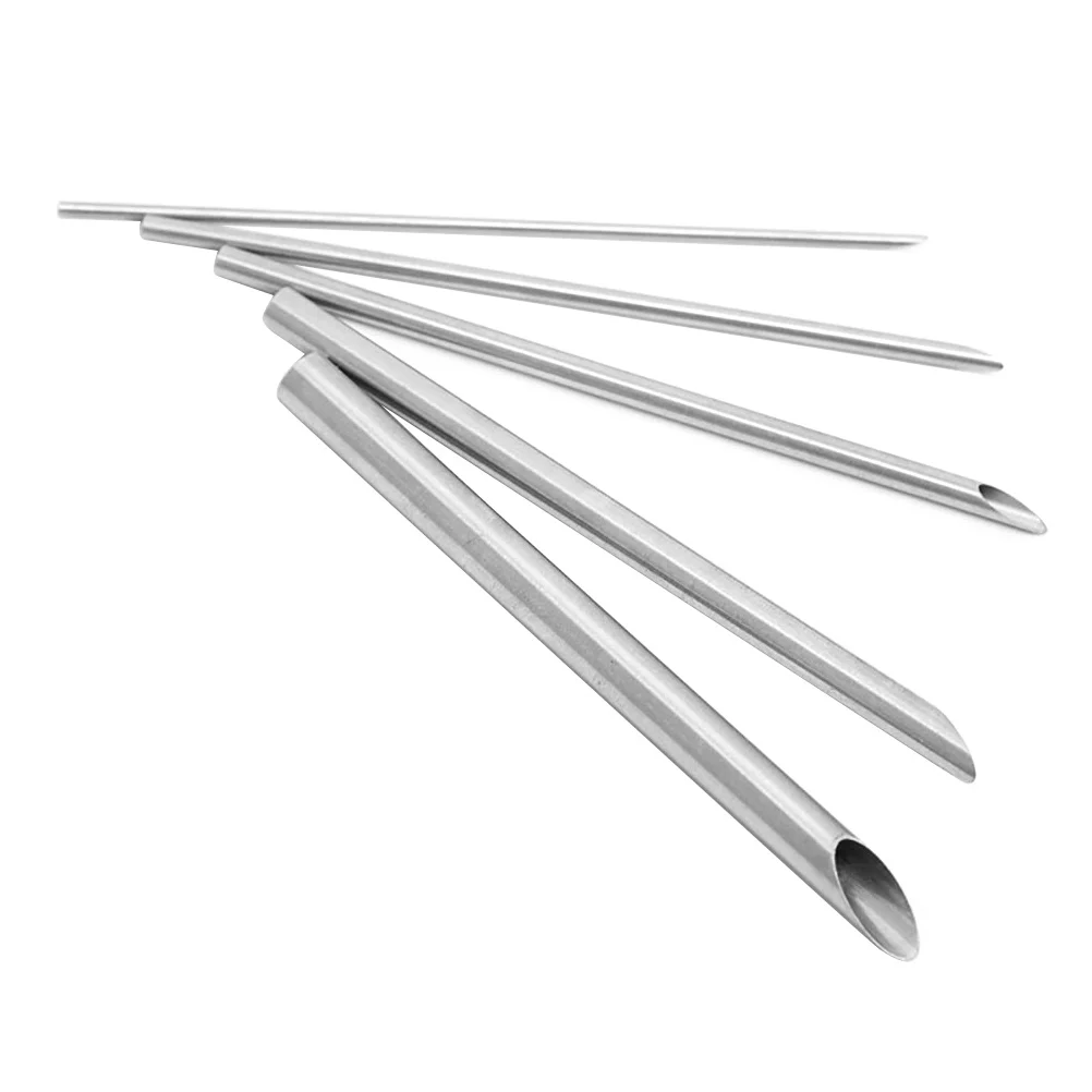 

5pcs Stainless Steel Round Hole Cutters Ceramic Pottery Tools Sculpting Clay Circle Punches Lightweight Durable Easy Clean
